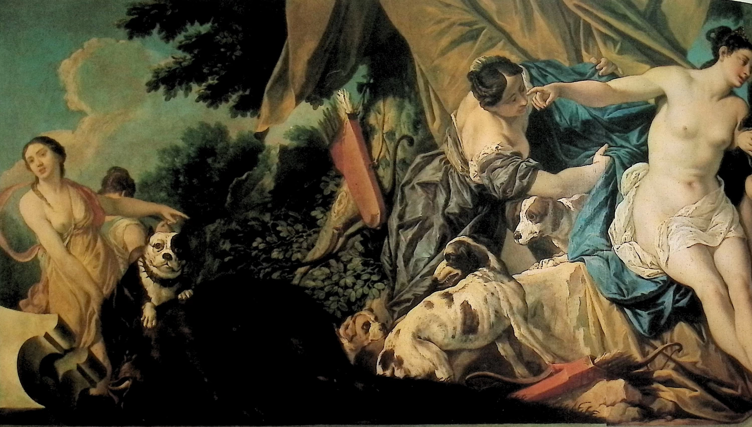 Giacomo Ceruti, il Pitocchetto - 184, Trionfo di Diana, dettaglio